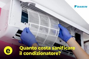 quanto costa sanificare il condizionatore