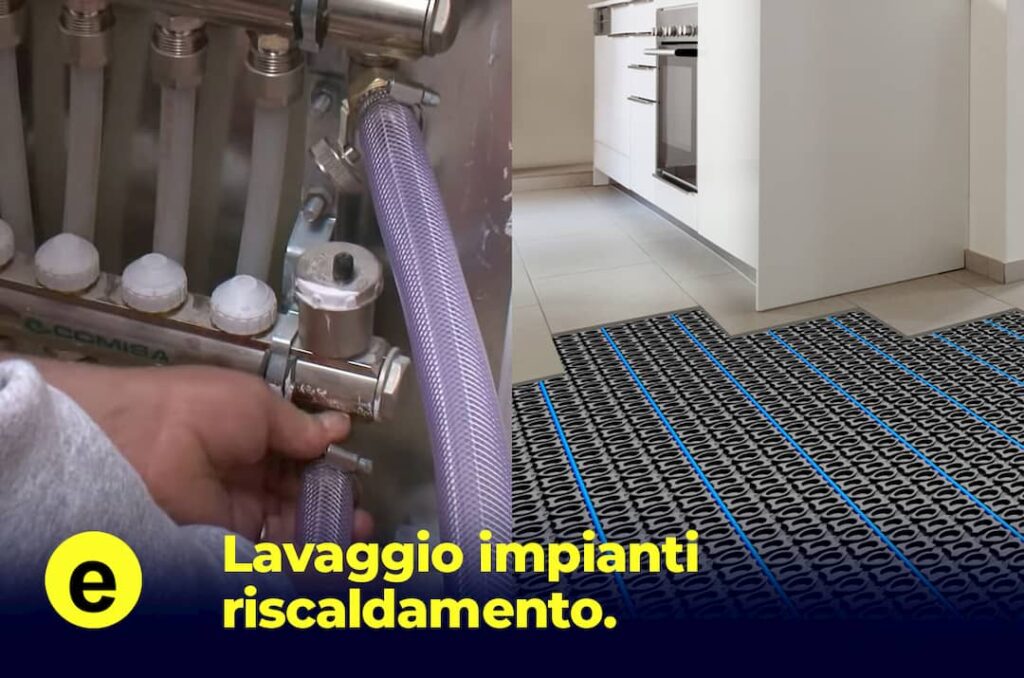 lavaggio impianti riscaldamento