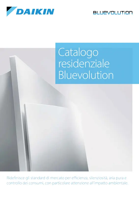 catalogo climatizzatori Daikin