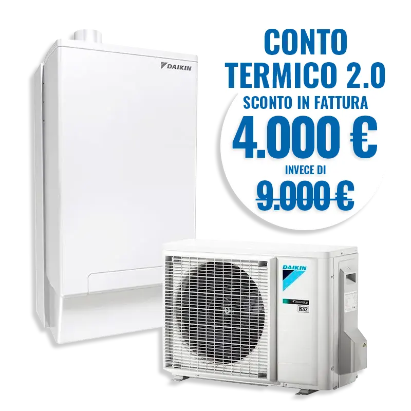 offerta DAIKIN ALTHERMA HPU Hybrid