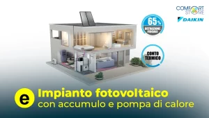 Impianto Fotovoltaico con Accumulo e Pompa di Calore